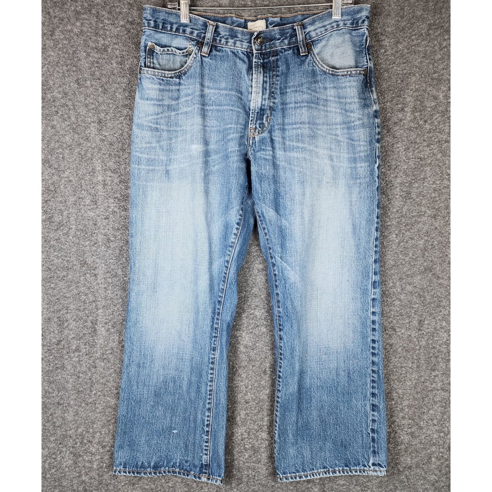 Gap Jeans Mens 36x30 Boot Fit Blue Medium Wash Denim 1969 EUC